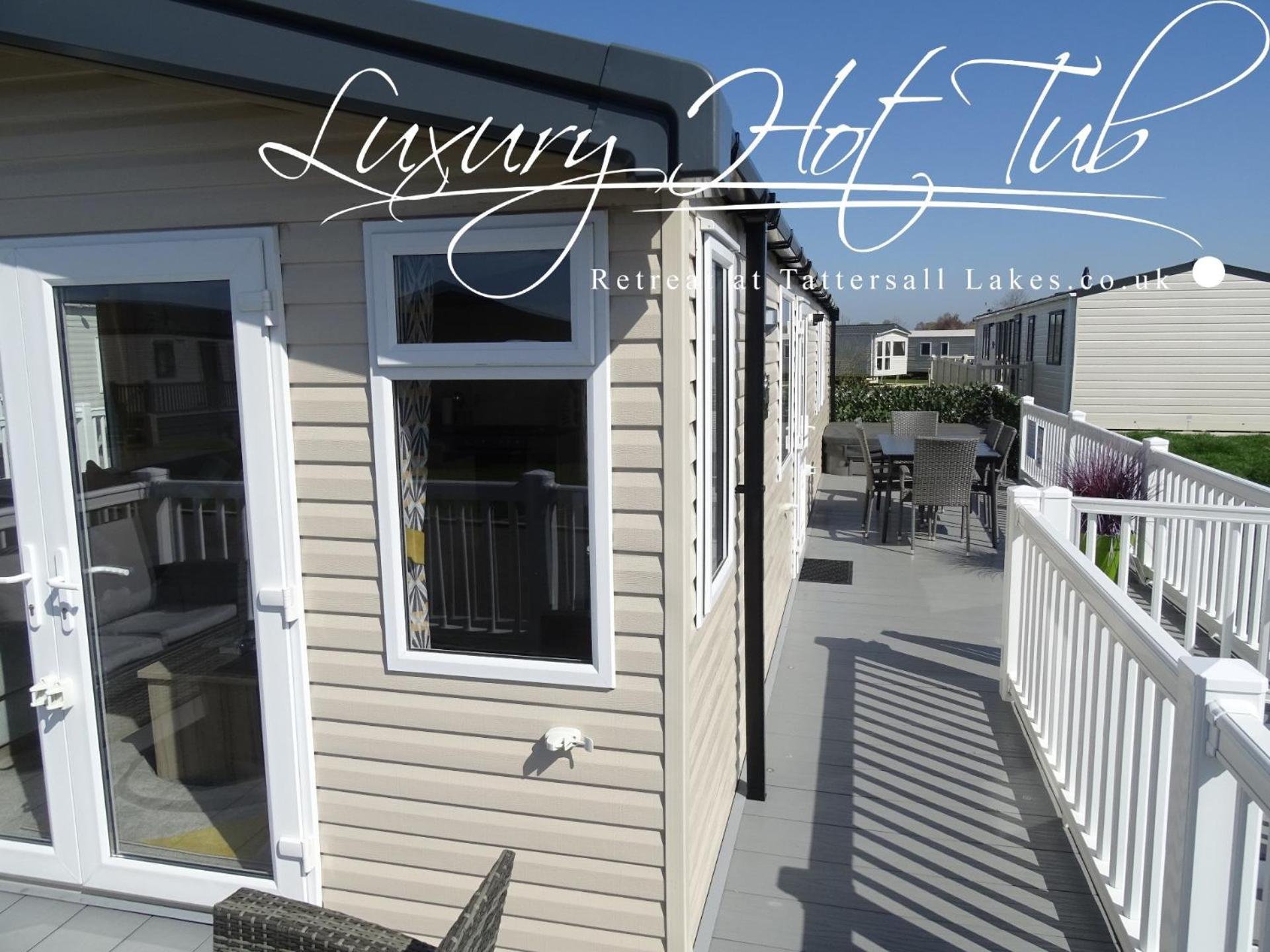 Luxury Hot Tub Retreat Villa แททเทอร์ชอล ภายนอก รูปภาพ